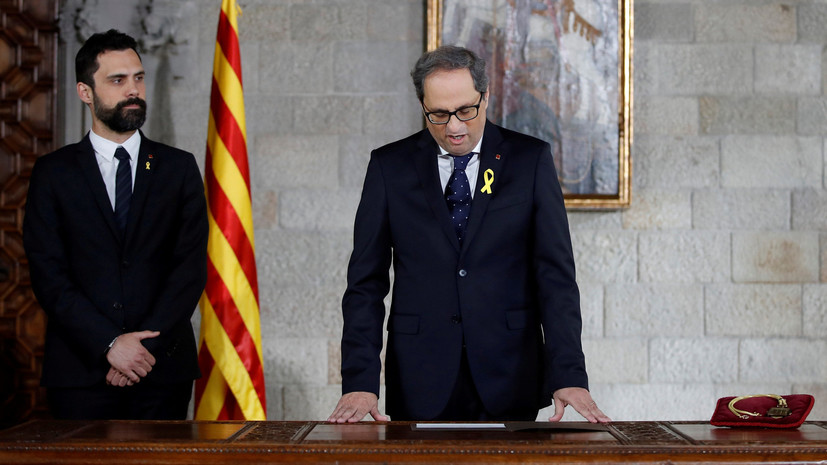 Правительство Каталонии вступило в полномочия