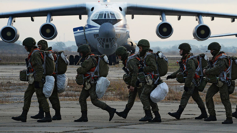 Полк псковских десантников соединения ВДВ поднят по учебной тревоге
