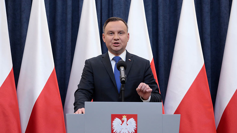 Президент Польши заявил об антиевропейских планах Италии 