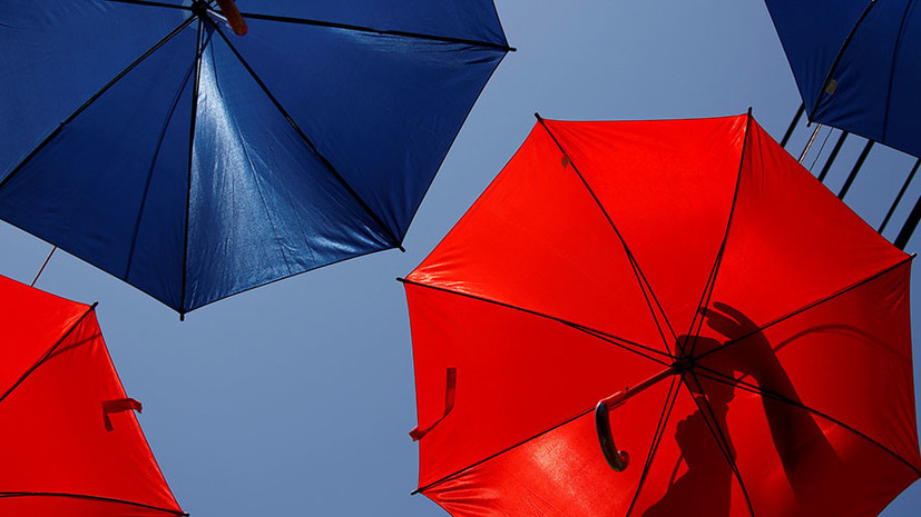 В Японии изобрели летающий зонт