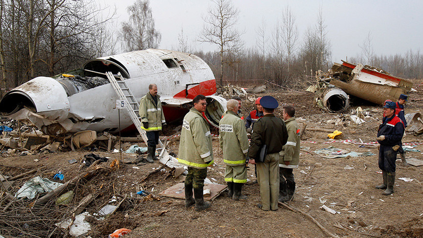 «Сведение политических счётов»: в России ответили на заявления Польши о следах взрывчатки на обломках Ту-154