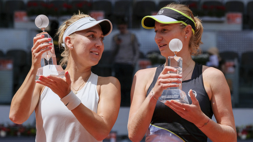 Веснина и Макарова возглавят мировой рейтинг WTA в парном разряде
