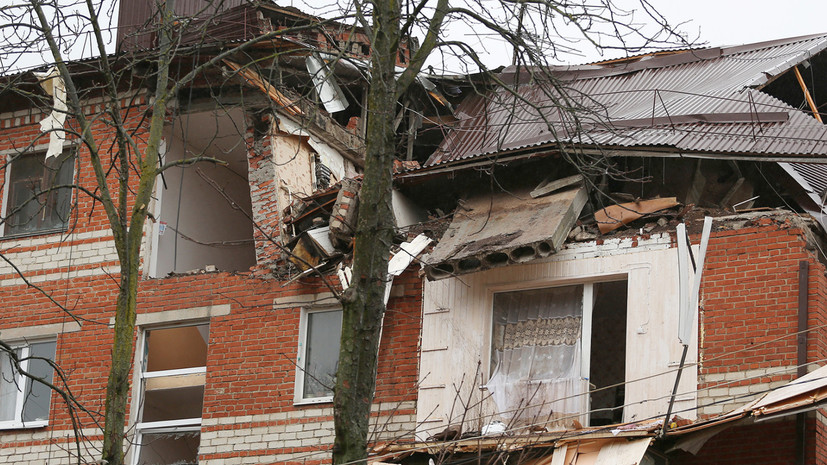 Повреждённый при взрыве газа дом в Краснодаре должны отремонтировать к 1 октября