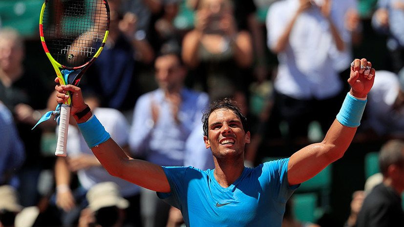 Надаль вышел в полуфинал «Ролан Гаррос»