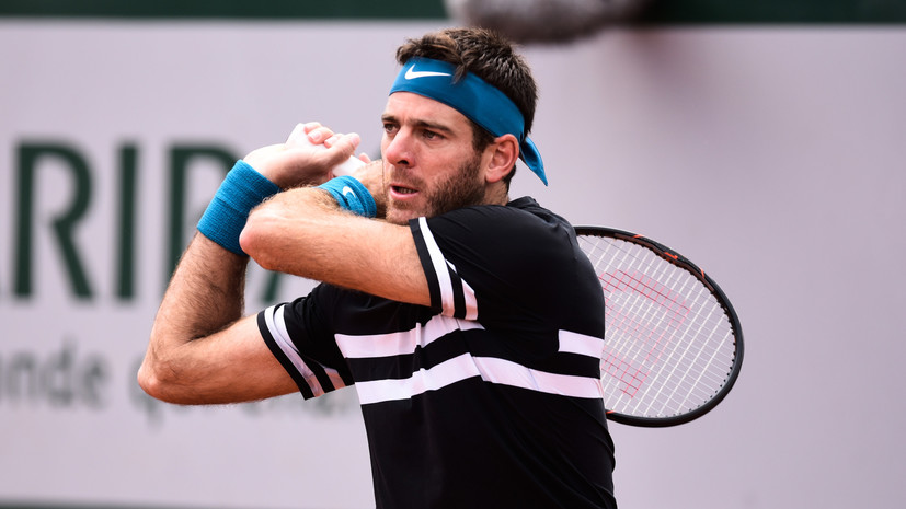 Аргентинец Дель Потро обыграл Чилича и сыграет в полуфинале «Ролан Гаррос» с Надалем