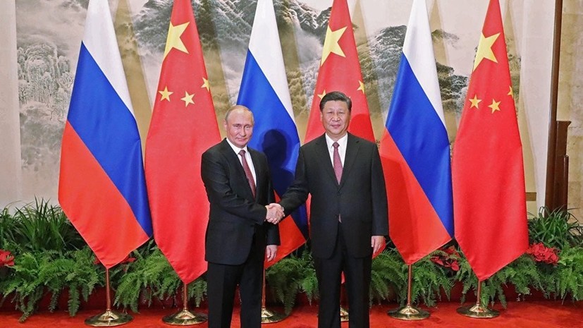 Путин и Си Цзиньпин выступили с совместным заявлением относительно ЧМ-2018 по футболу