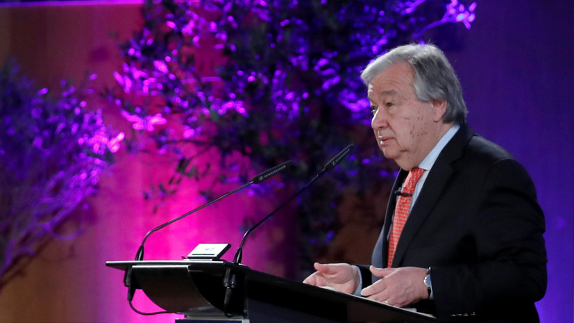 Генсек ООН планирует встретиться с Путиным во время поездки на ЧМ-2018