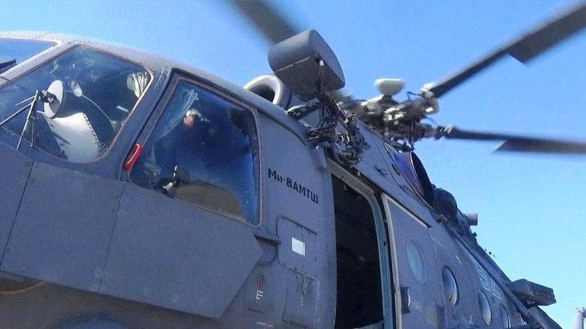 В Крыму прошли учения морской авиации Черноморского флота