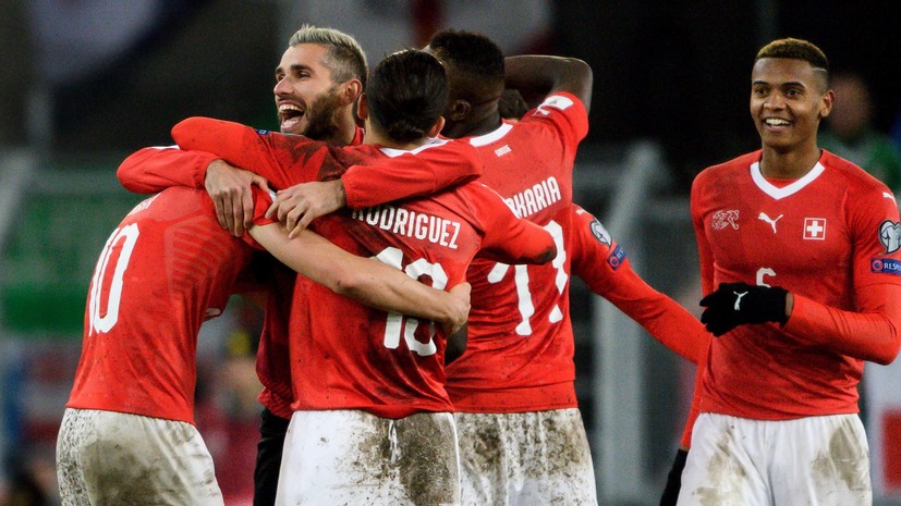 Сборная Швейцарии обыграла команду Японии в контрольном матче перед ЧМ-2018