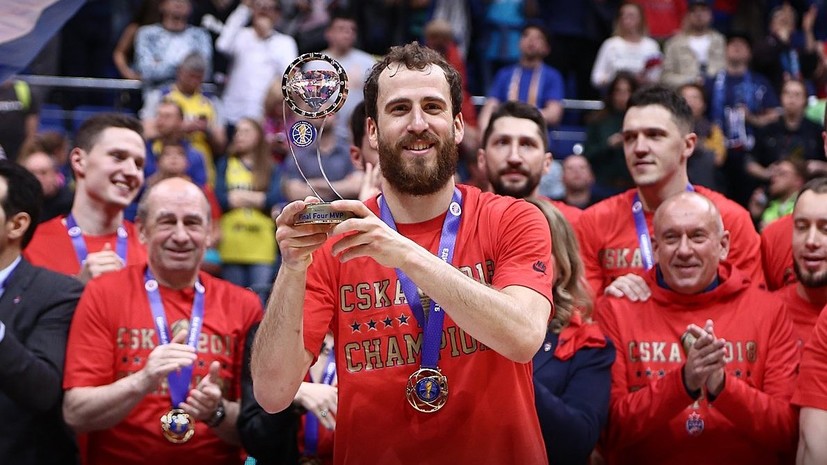 Баскетболист ЦСКА Родригес стал самым ценным игроком «Финала четырёх» Единой лиги ВТБ