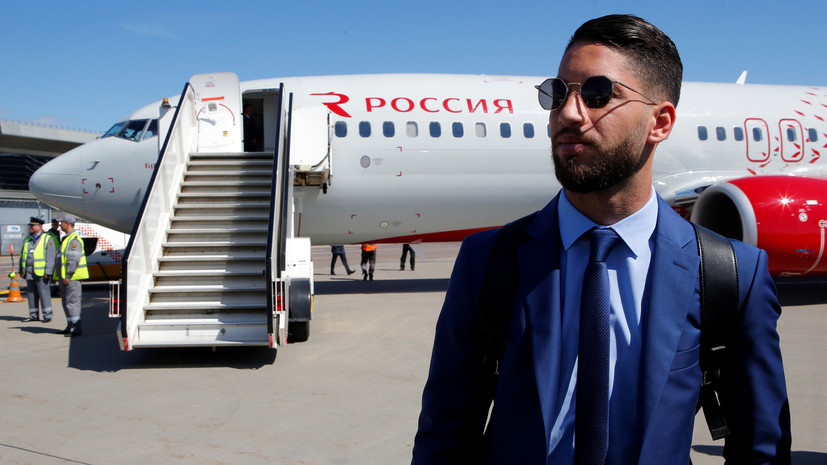 Сборная Туниса прибыла в Москву на ЧМ-2018 по футболу