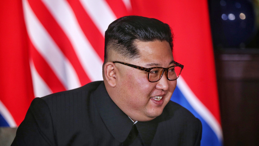 Ким Чен Ын назвал исторической встречу с Трампом