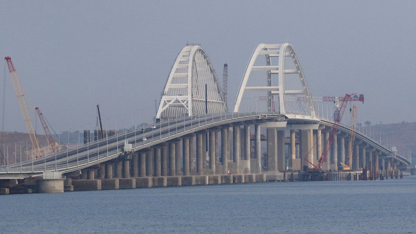Аксёнов назвал Крымский мост визитной карточкой полуострова
