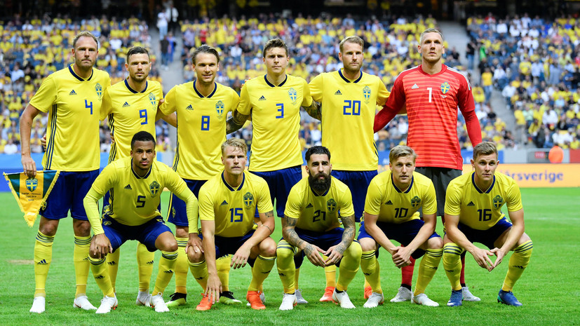 Сборная Швеции прилетела в Россию на ЧМ-2018 по футболу