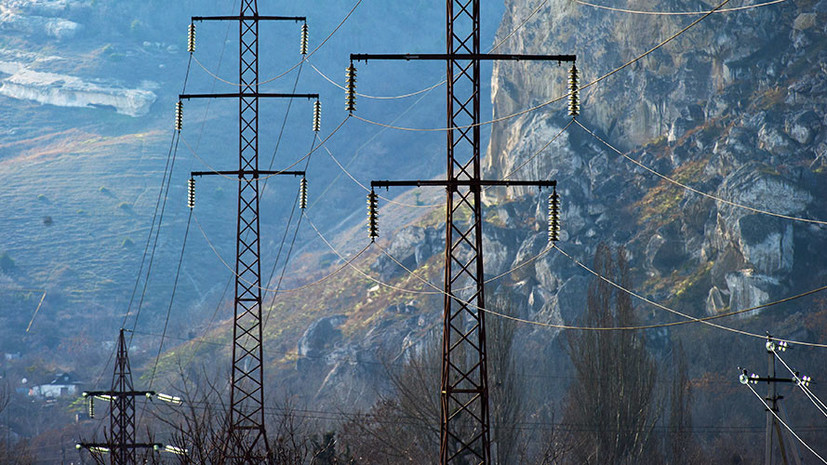 Названа предварительная причина отключения электричества в Крыму