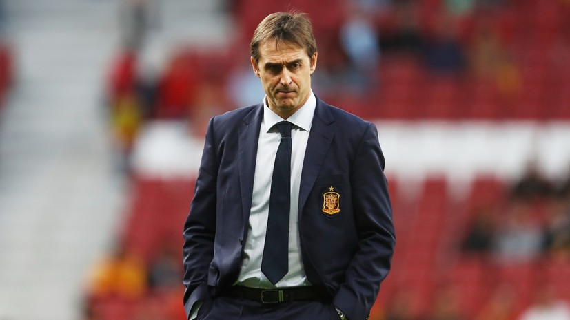 Лопетеги прокомментировал свою отставку с должности главного тренера сборной Испании