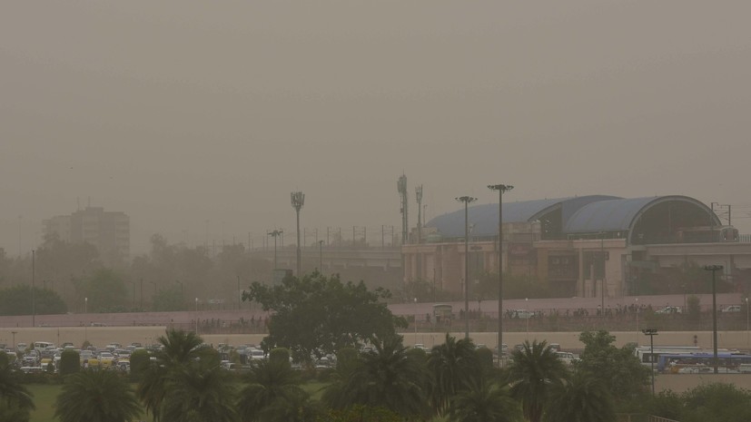 В столице Индии приостановили все строительные работы из-за загрязнения воздуха