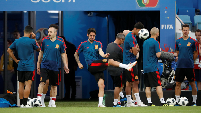 Иньеста выйдет в стартовом составе сборной Испании на матч ЧМ-2018 с Португалией