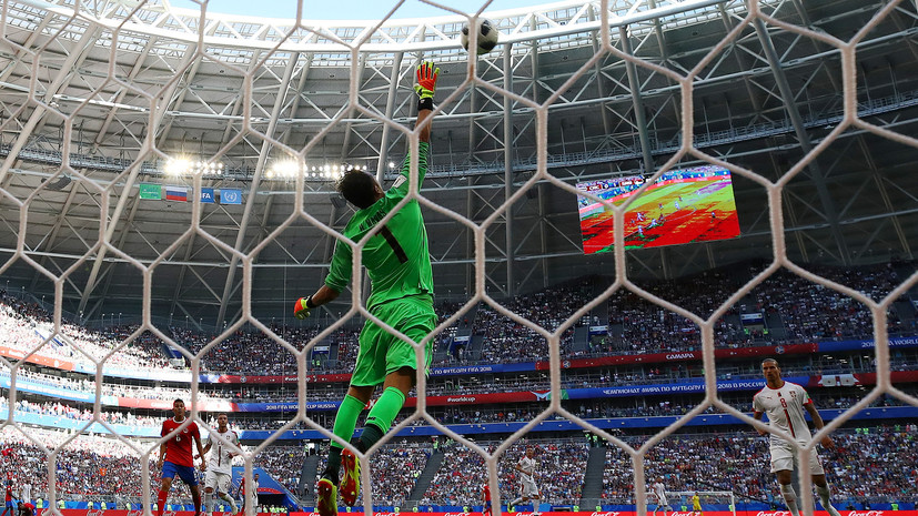 Видеообзор матча ЧМ-2018 по футболу Коста-Рика — Сербия