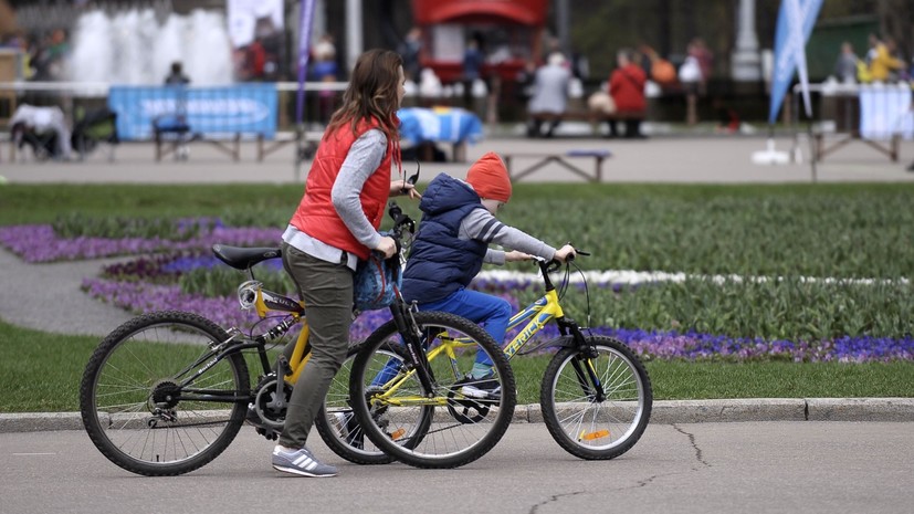 В парках Москвы появится ещё 11 км велодорожек до конца года