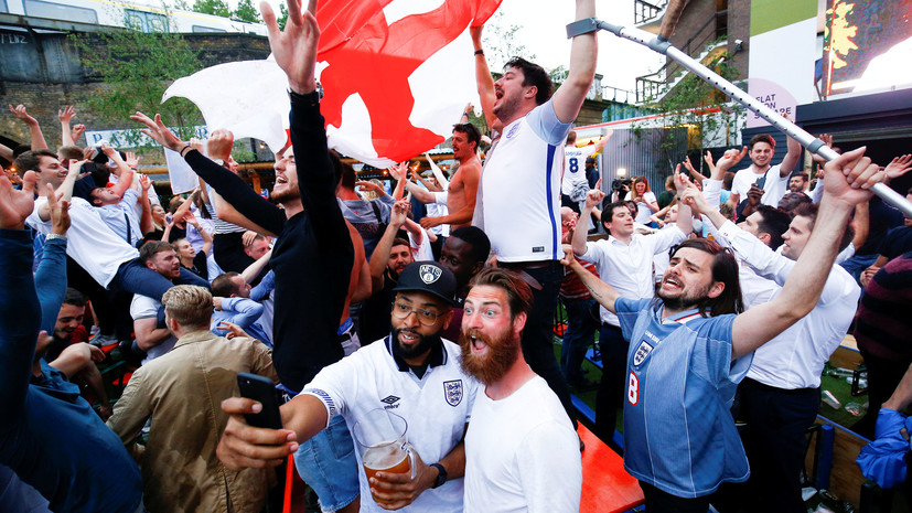 Британские СМИ: россияне тепло встретили английских болельщиков на ЧМ-2018 по футболу