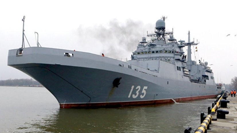 Большой десантный корабль «Иван Грен» передадут флоту 20 июня