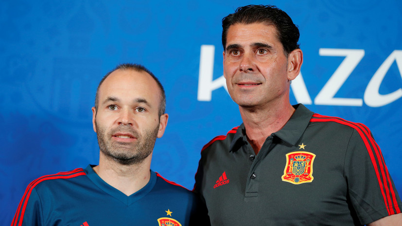 Иньеста рассказал, что футболисты сборной Испании полностью доверяют Йерро