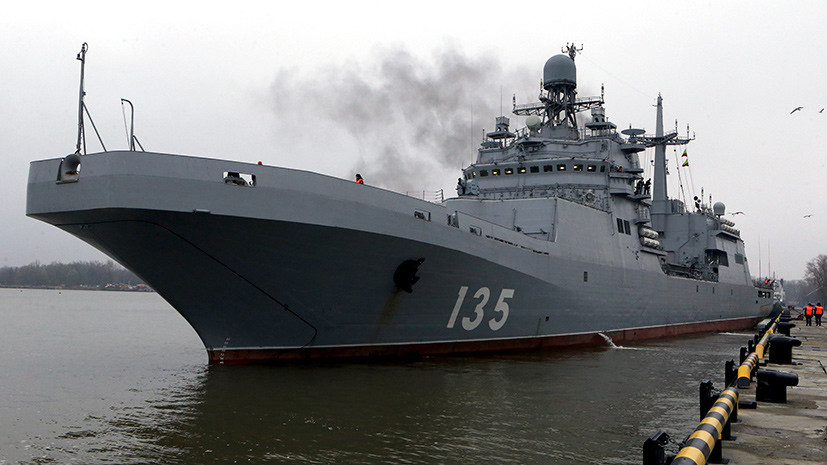 Крупнейший в составе флота: какие задачи способен решать российский десантный корабль нового поколения «Иван Грен»