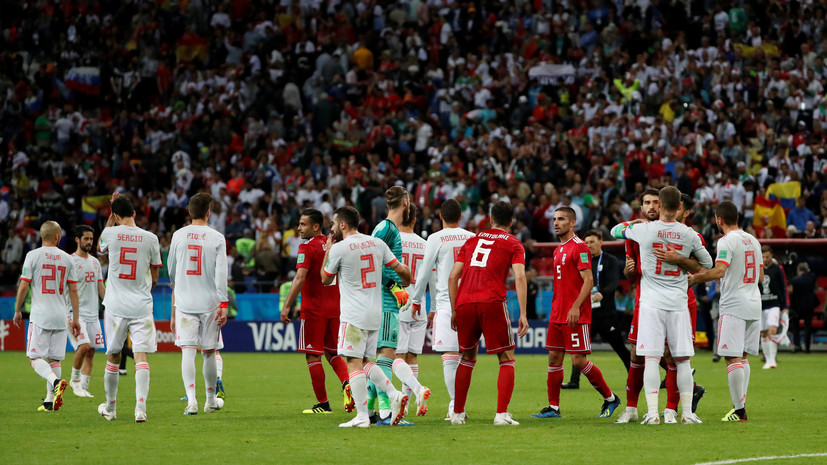 Член делегации сборной Ирана по футболу был госпитализирован после матча ЧМ-2018 с Испанией