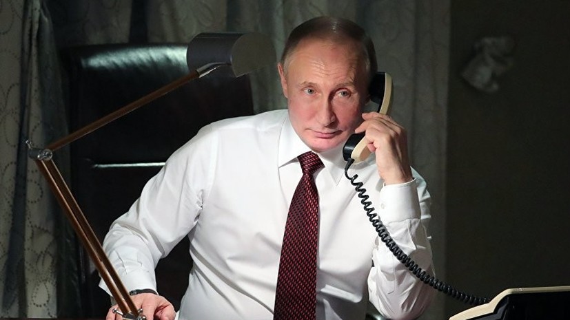 Порошенко провёл телефонный разговор с Путиным
