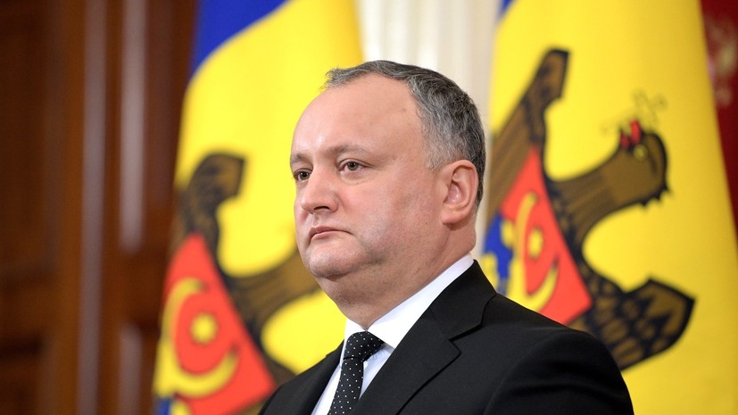 Президент Молдавии почтил память погибших в Великой Отечественной войне