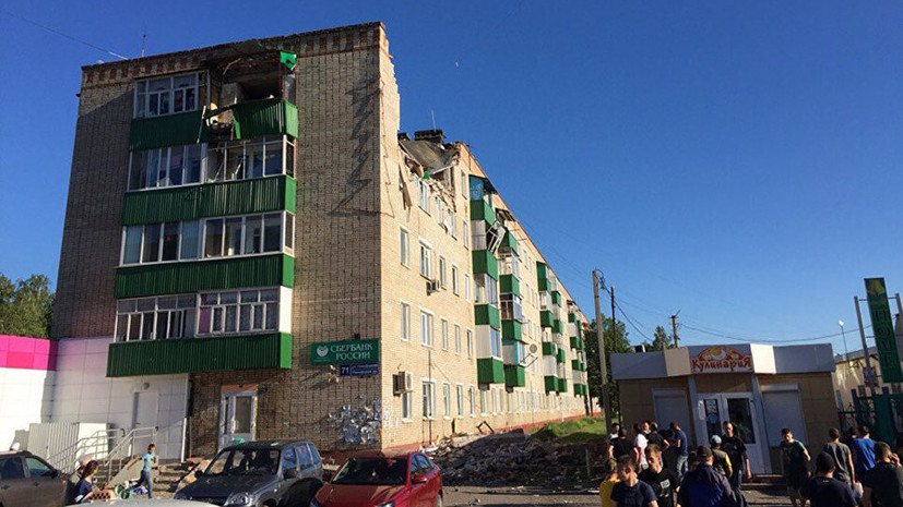 Число пострадавших при взрыве газа в жилом доме в Татарстане возросло до десяти