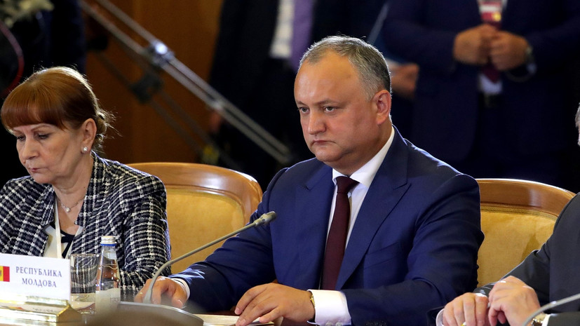 Додон: голосованием в ООН кабмин Молдавии устроил очередной антироссийский демарш