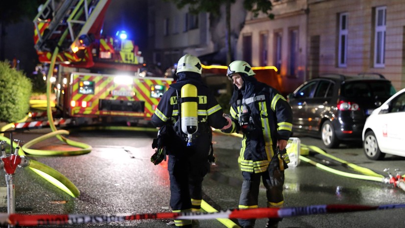 В результате взрыва в жилом доме в Германии пострадали 25 человек