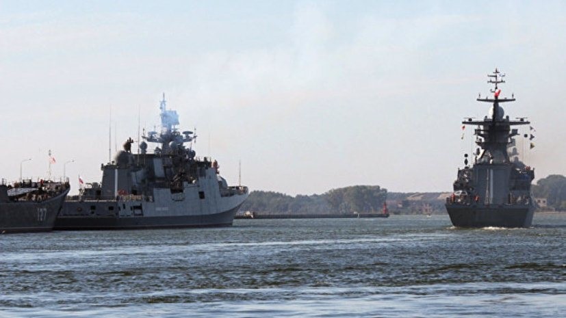 Корабли Балтийского флота выполнили учебно-боевые задачи в Северном море