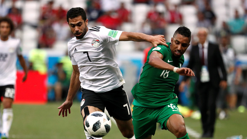 Видеообзор матча ЧМ-2018 по футболу Египет — Саудовская Аравия