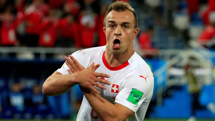 Футболисты сборной Швейцарии избежали дисквалификации за политический жест в матче с Сербией