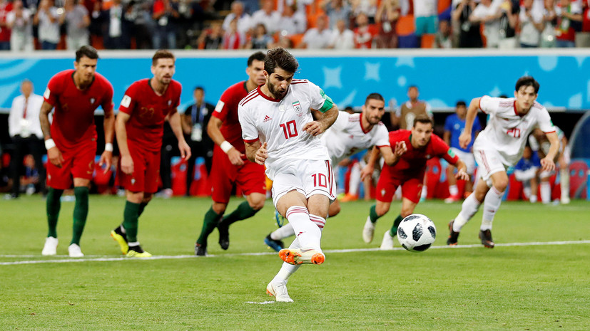 Португалия сыграла вничью с Ираном и вышла в 1/8 финала ЧМ-2018
