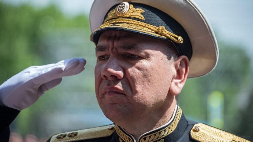 Вице-адмирал Моисеев назначен командующим Черноморским флотом