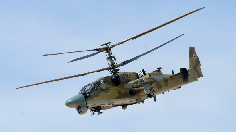 Экипажи ещё двух вертолётов Ка-52 вернулись из Сирии