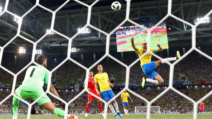 Игра от обороны, голы из воздуха и травма Марсело: как Бразилия выбила Сербию с чемпионата мира по футболу