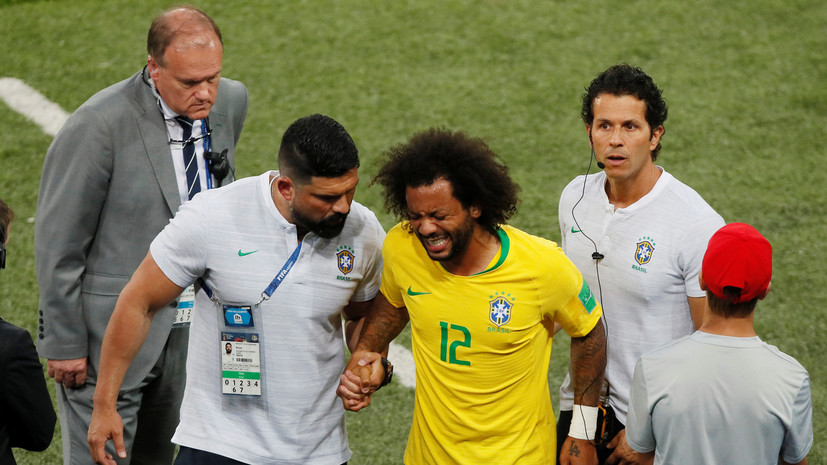 Футболист сборной Бразилии Марсело рассказал о своей травме