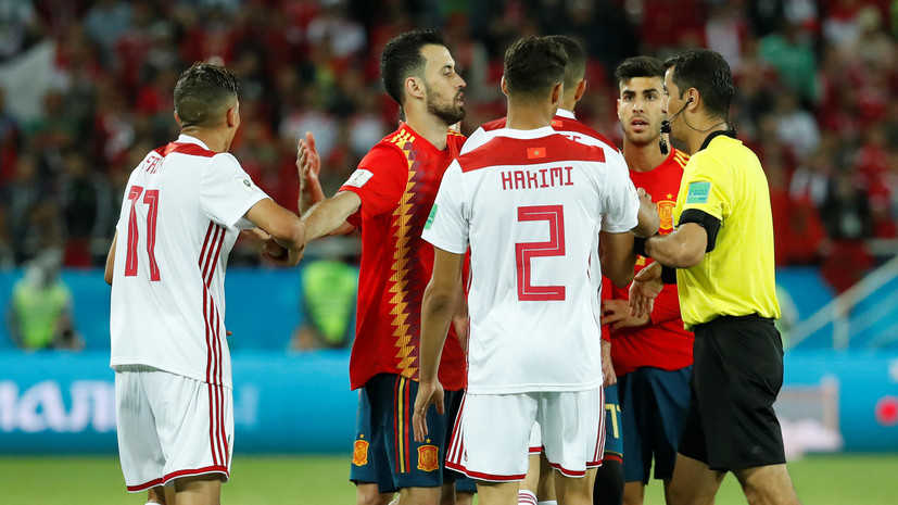 Марокко пожаловалась ФИФА на судейство на матчах ЧМ-2018