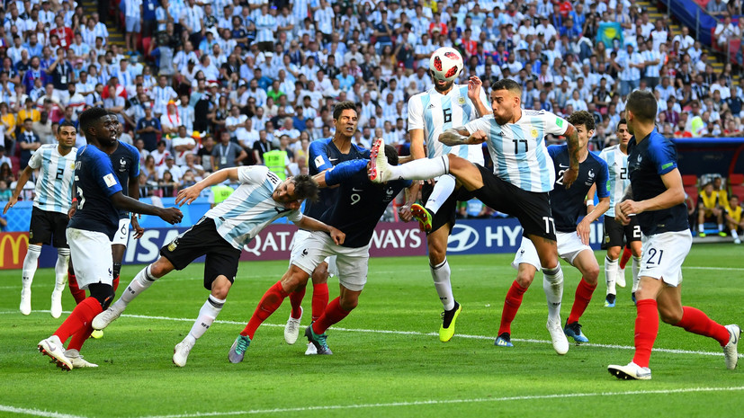 Видеообзор матча ЧМ-2018 по футболу Франция — Аргентина