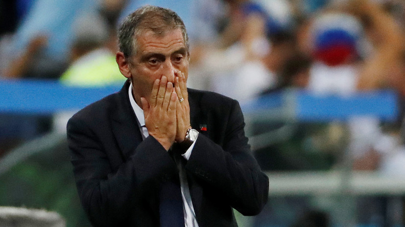 Тренер сборной Португалии Сантуш: мы проиграли Уругваю не из-за Роналду