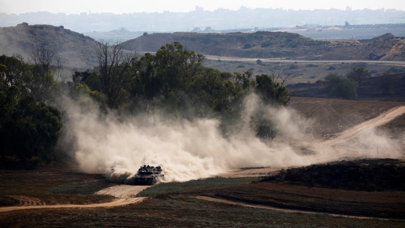 Израиль перебросил дополнительные танки и артиллерию в район Голанских высот