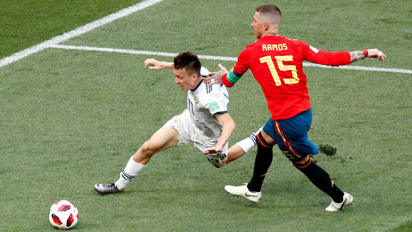 В матче Испания — Россия впервые на ЧМ-2018 будет сыграно дополнительное время