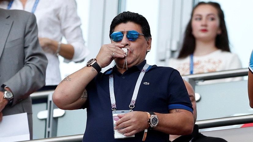 Марадона заявил, что готов бесплатно возглавить сборную Аргентины