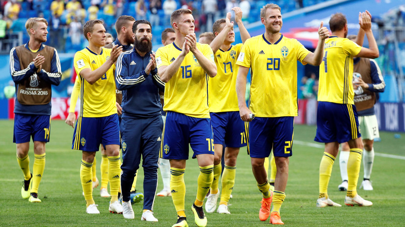 Сборная Швеции вышла в 1/4 финала ЧМ впервые с 1994 года