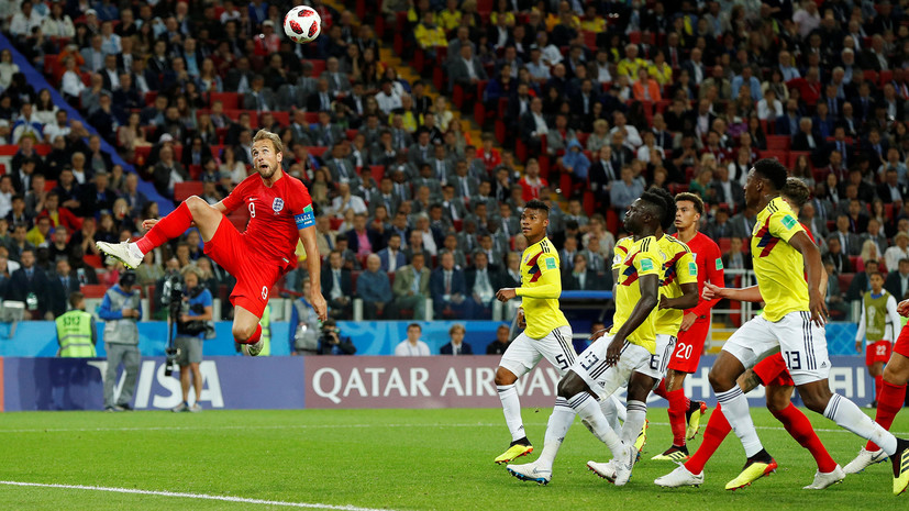Видеообзор матча 1/8 финала ЧМ-2018 Колумбия — Англия